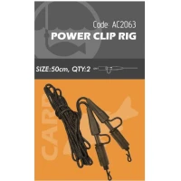 Montura Orange Power Lead Clip Rig, 50cm, 20kg, 2buc/plic 