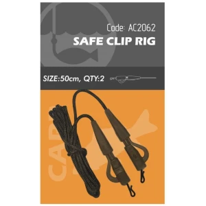 Montura Orange Safe Clip Rig, 50cm, 20kg, 2buc/plic Montura Orange Safe Clip Rig, 50cm, 20kg, 2buc/plic