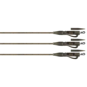 Montura Plumb Pierdut FOX Edges Tubing Lead Clip Ready Rig, Naturals, 3buc/pac