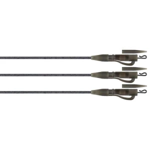 Montura Plumb Pierdut FOX Edges Tubing Lead Clip Ready Rig, Tungsten, 3buc/pac