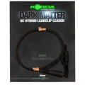 Montura Plumb Pierdut KORDA Dark Matter Leader QC Hybrid Clip, Clear, 30lbs, 50cm
