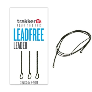 Montura TRAKKER Leadfree Leader, 75cm, 3buc/pac