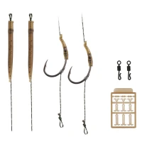 Montura ZFISH Crang Carp, 25lbs, Nr.2, 2buc/pac