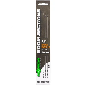 Montura cu Vartej KORDA Booms Spinner Swivel, 7.5inch/19cm, 35lb, 3buc/pac Montura cu Vartej KORDA Booms Spinner Swivel, 7.5inch/19cm, 35lb, 3buc/pac