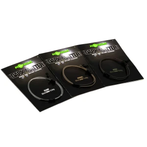 Montura cu Vartej KORDA Dark Matter Leader Drop Off Inline, Clear, 30lbs, 30cm