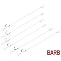 Montură Delphin FLR Loop 12cm, 0.22mm, BARB Nr.6, 6buc/pac