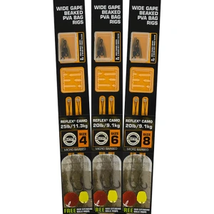 RIG FOX EDGES WIDE GAPE BEAKED PVA BAG 2BUC/PLIC nr.4 25 lbs RIG FOX EDGES WIDE GAPE BEAKED PVA BAG 2BUC/PLIC nr.4 25 lbs