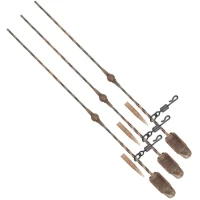 Segmente Fox Naturals Heli Clip Rigs Submerge, 30lbs, 3buc/pac