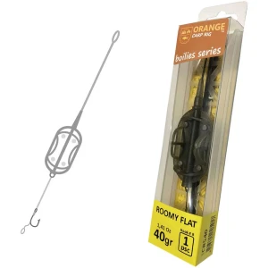 Montura Crap Orange 60gr Method Roomy Flat 60g, No.4 Montura Crap Orange 60gr Method Roomy Flat 60g, No.4