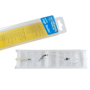 Montura Feeder Orange FR0099 Helicopter cu Feeder Gum 10lb, Carlig no.12, 1buc/pac