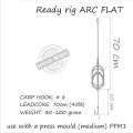 Montura Feeder Orange Method Arc Flat 40g, Nr.4 Montura Feeder Orange Method Arc Flat 40g, Nr.4