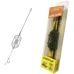 Montura Feeder Orange Method Spider Flat 60g, No.4