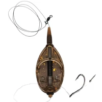 Montura Method Feeder FISH PRO Douglas L, 40g, 0.23mm, Carlig 4 ( Spin )