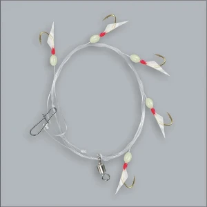 Carlige Montate Nr.8 KONGER Sabiki, 120cm, Rig Nr.6 Carlige Montate Nr.8 KONGER Sabiki, 120cm, Rig Nr.6