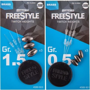 Kit Spro Freestyle Twitch Weights 0.50g 3buc/plic Kit Spro Freestyle Twitch Weights 0.50g 3buc/plic
