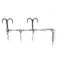Montrura BKK Chain-21 Stinger Rig, Carlig nr.1/0 Spear 21 SS / 18-22cm