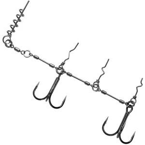 Montrura BKK Chain-21 Stinger Rig, Carlig nr.1 / Spear 21 SS / 16-18cm
