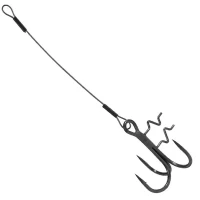 Montrura BKK Spear Stinger 7x7 Wire Zander, 9cm, 0.36mm, Nr.4, 7kg, 1buc/pac