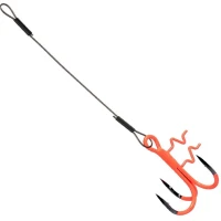 Montrura BKK Spear UVO Stinger 7x7 Wire Zander, 9cm, 0.36mm, Nr.4, 7kg, 2buc/pac