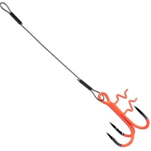 Montrura BKK Spear UVO Stinger 7x7 Wire Zander, 9cm, 0.36mm, Nr.4, 7kg, 2buc/pac