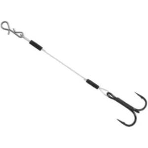 Montura Delphin Twisto Rigs Fluorocarbon, Nr.6, 10cm, 3buc/plic