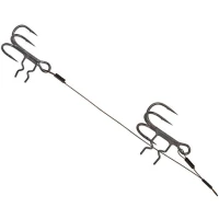 Montura Fox Rage Strike Point Double Stingers, 13cm/6cm, 40lb/18kg, Size 1&2, 2buc/pac