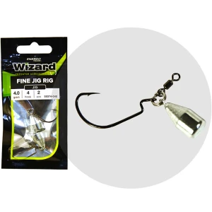 Montura Offset WIZARD Fine Jig Rig Greutate Bullet 1g, Nr.10, 2buc/pac