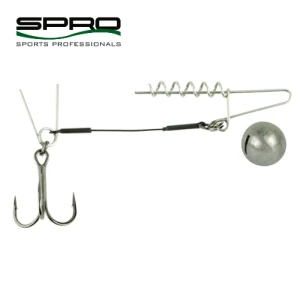 Montura Spro Spiral Stinger Rig 7cm, 5g, 1buc/pac