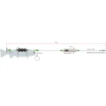 Montura Somn DAM Madcat Adjusta P River DeadBait 1.00mm, 2/0-8/0, 180cm, 40g