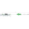 Montura Somn DAM Madcat Screaming River DeadBait Marime M, 100mm, 2/0-8/0, 180cm, 40g