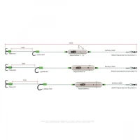 Rig Somn Madcat 8/0 Adjusta Basic River Rigs Live Bait M Rig Somn Madcat 8/0 Adjusta Basic River Rigs Live Bait M