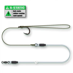 Rig Somn Madcat Combi Pellet A-Static Sinking 70cm 3/0 0.95mm Rig Somn Madcat Combi Pellet A-Static Sinking 70cm 3/0 0.95mm