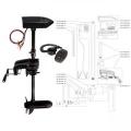 Motor BLACK CAT Battle Cat Electric Outboard Motor BC 2400