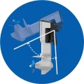 Motor Electric de Barca EPROPULSION X12 Cizma Scurta 12kW