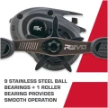 Mulineta Abu Garcia Revo SX Low Profile Reel, Left, 7.3:1, 9+1rul Mulineta Abu Garcia Revo SX Low Profile Reel, Left, 7.3:1, 9+1rul