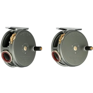 Mulineta Hardy 1912 Perfect LH010 Fly Reel Right Hand, Gunmetal Grey, 3/4WT