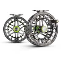 Mulineta Hardy Ultradisc Udla Fly Reel, Gun Metal Green, 5000