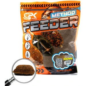 Groundbait CPK Method Feeder Faina De Peste Si Pelete Macinate, Brown, 900g Groundbait CPK Method Feeder Faina De Peste Si Pelete Macinate, Brown, 900g