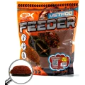 Groundbait CPK Method Feeder Faina De Peste Si Pelete Macinate, Red Krill, 900g