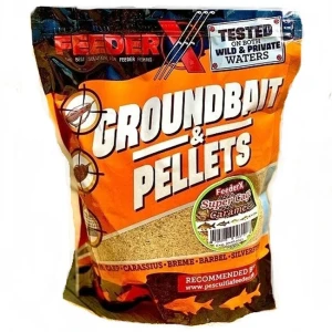 Groundbait Feeder X Super Cage Caramel 900g