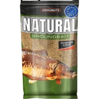 Groundbait Sonubaits Natural, Strawberry & Hemp, 1kg