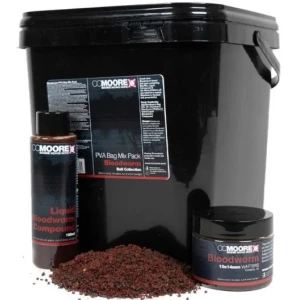 Nada CC MOORE PVA Bag Mix Pack, Bloodworm, 2kg Nada CC MOORE PVA Bag Mix Pack, Bloodworm, 2kg