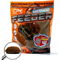 Nada Cpk Method Feeder Groundbait, Faina De Peste & Capsuna, 900g
