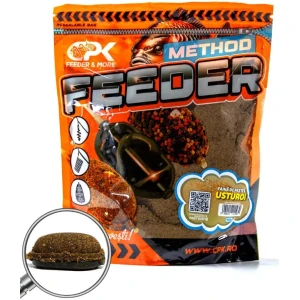 Nada CPK Method Feeder Groundbait, Faina De Peste & Usturoi, 900g