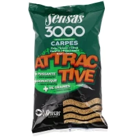 Nada SENSAS 3000, Attractive Carp, 1kg