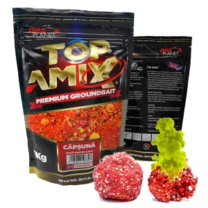 Nada SENZOR Top Amix Capsuna, Rosu, 1kg Nada SENZOR Top Amix Capsuna, Rosu, 1kg