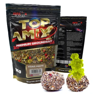 Nada SENZOR Top Amix Faina de Peste, Negru, 1kg Nada SENZOR Top Amix Faina de Peste, Negru, 1kg