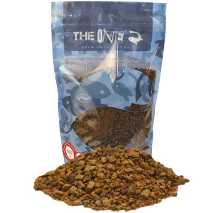 Spartura Pelete THE ONE Crumble Mix, Strawberry & Mussel, 800g