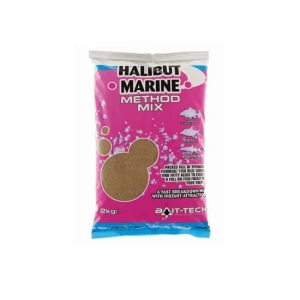 GROUNDBAIT BAIT TECH HALIBUT MARINE METHOD MIX 2KG