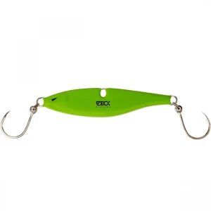 Lingura Rattling Zeck Vertical Jig 85g Green Lingura Rattling Zeck Vertical Jig 85g Green